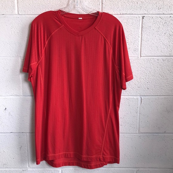 lululemon athletica Other - lululemon men’s red t-shirt sz L 61138 lululemon athletica Other - lululemon men’s red t-shirt sz L 61138